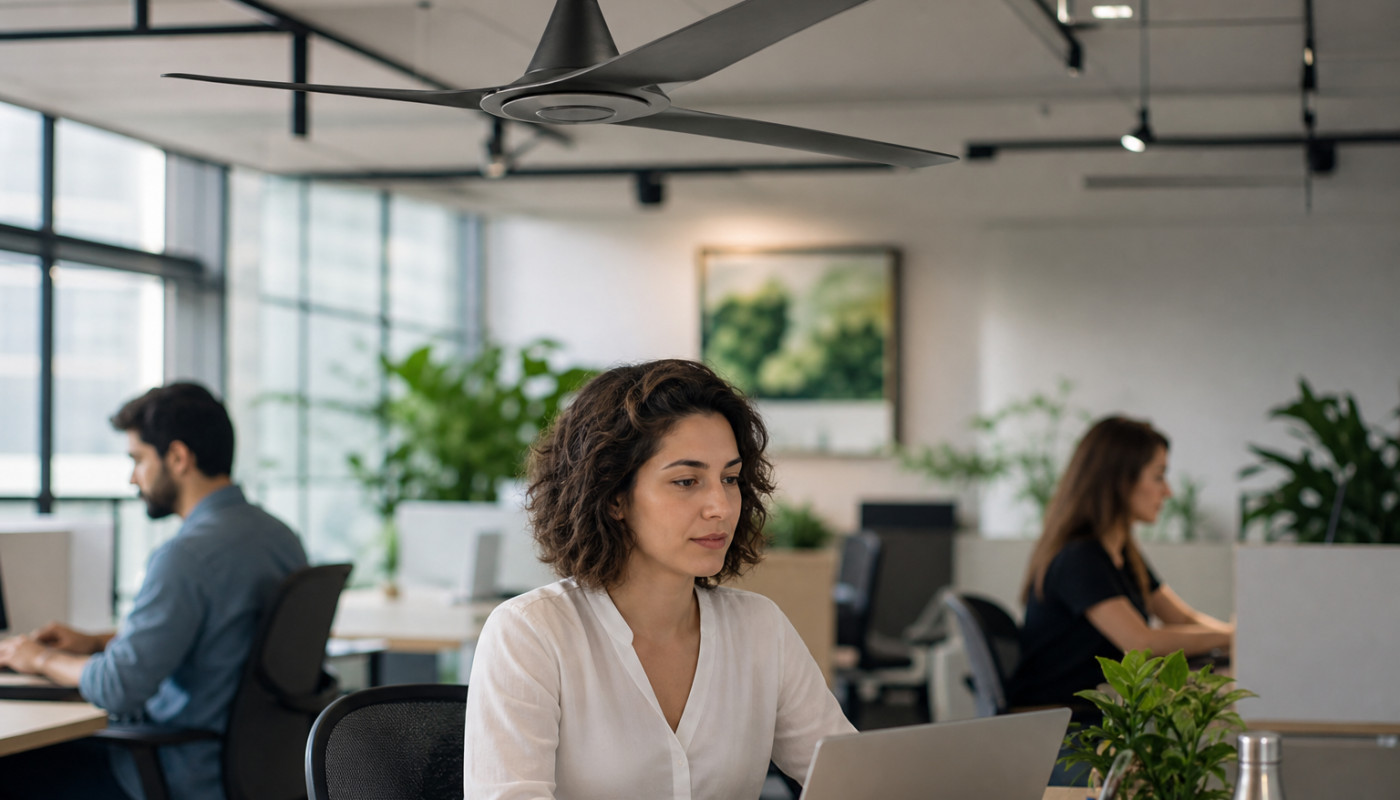 Ventilateurs silencieux : la nouvelle exigence des espaces de travail ouverts